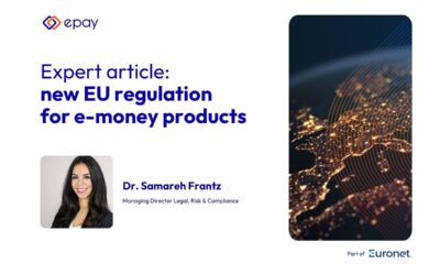 How does the new EU anti-money laundering regulation affect e-money products for consumers, prepaid and voucher providers and merchants?