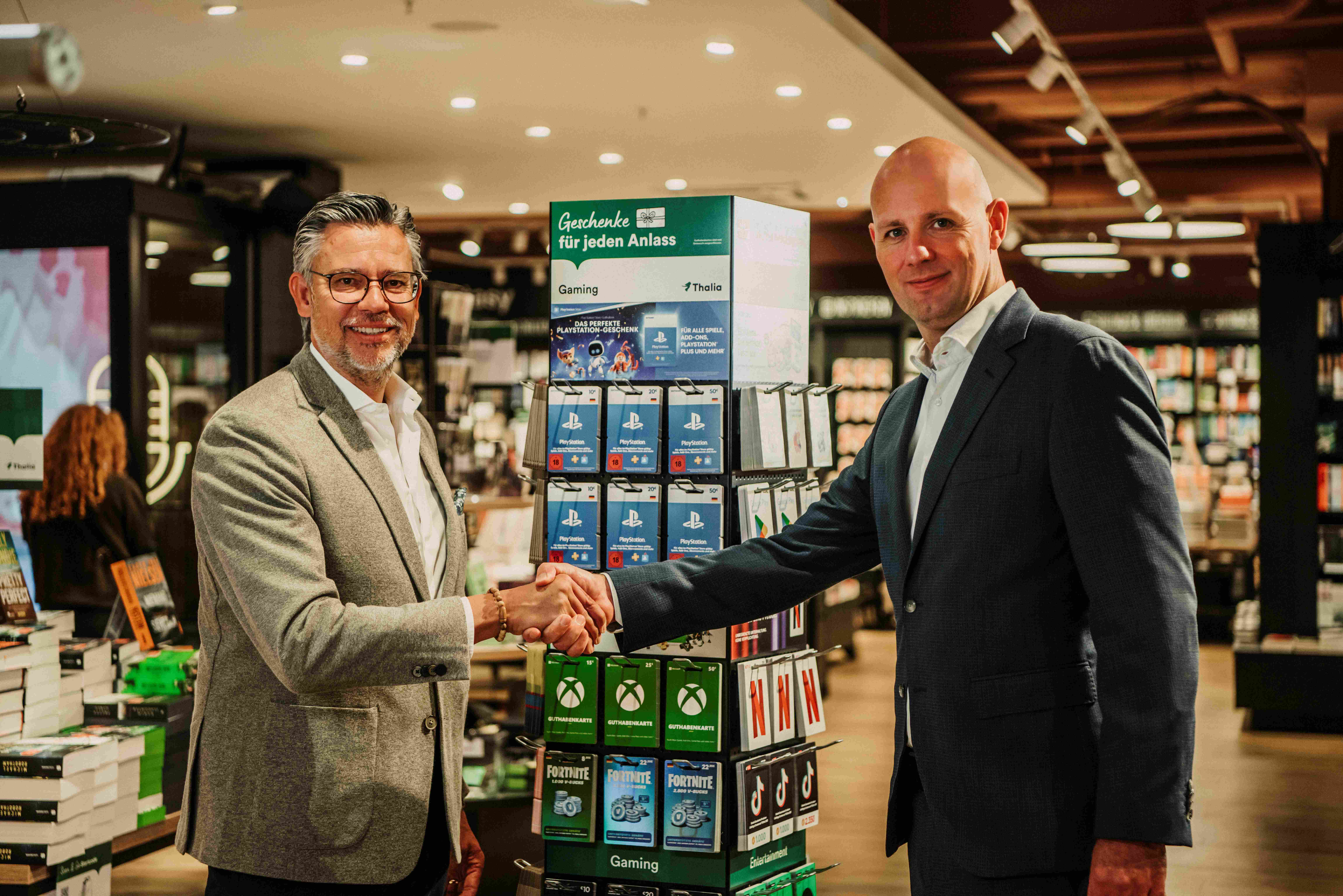 epay und Thalia führen Geschenkkarten beliebter Marken in allen Buchhandlungen ein  