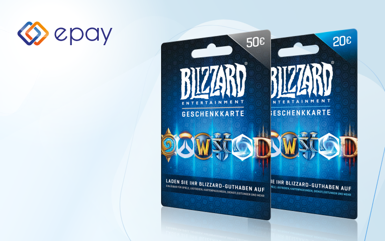 epay drives availability of Battle.net gift cards in the German market