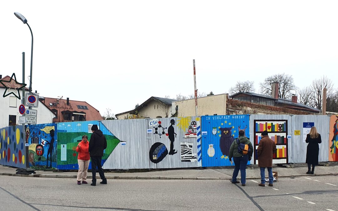 epay supported creative painting campaign at the location