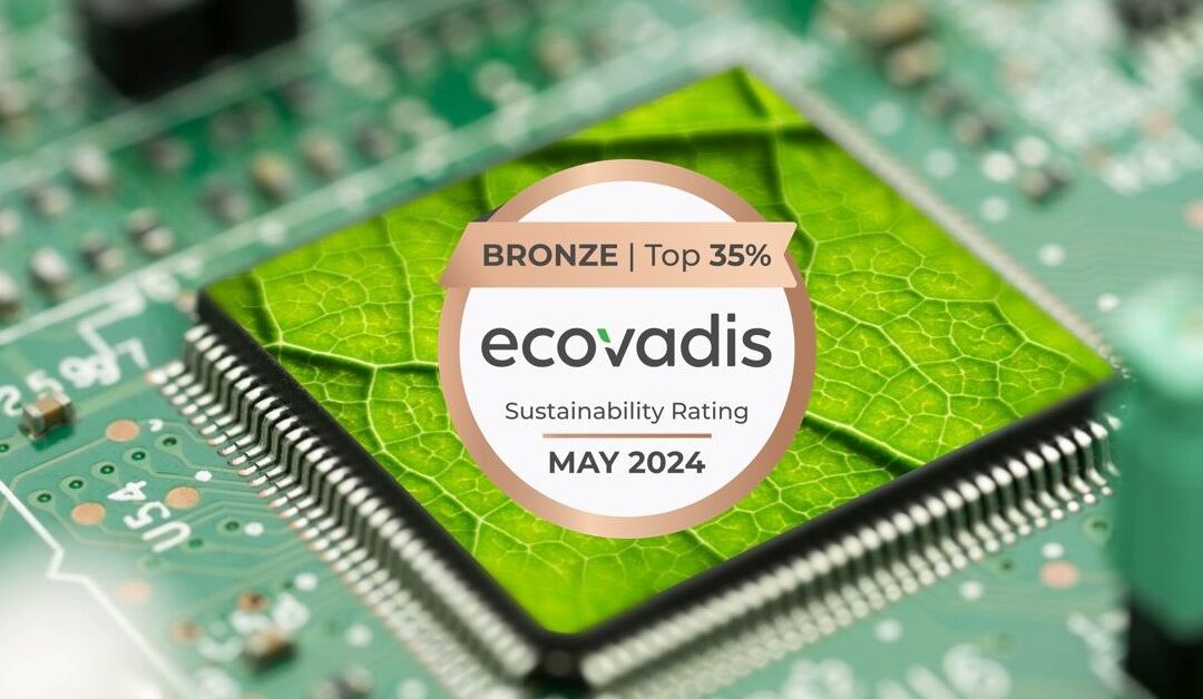 EcoVadis Bronze Medal achieved at the first attempt